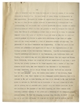 William Howard Taft Excoriates President Woodrow Wilson for His Handling of WWI -- ''...Wilson's selfish temperament...he loves idealistic phrases that sound well in his mouth...''